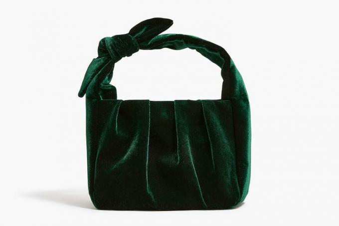 J.Crew Velvet håndtaske